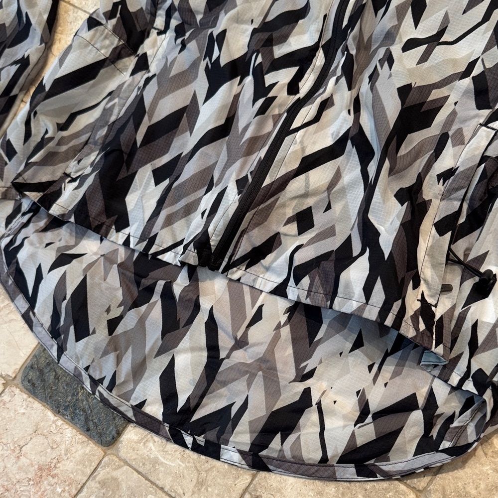 Nike Abstract Pattern Jacket - Black, Gray, White - Picture 3 of 4